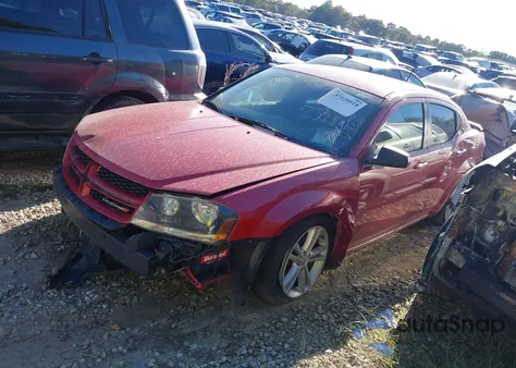 2014 Dodge Avenger Se from USA, damaged, VIN 1C3CDZAB4EN188526